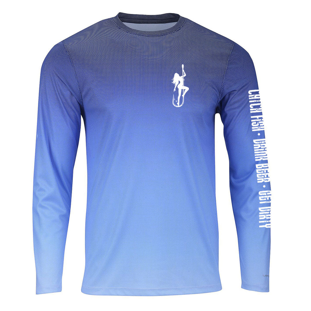 Dirty Hooker Special Edition UPF Navy Dry Fit